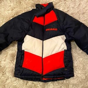 NFL medium bears coat w removable sleeves